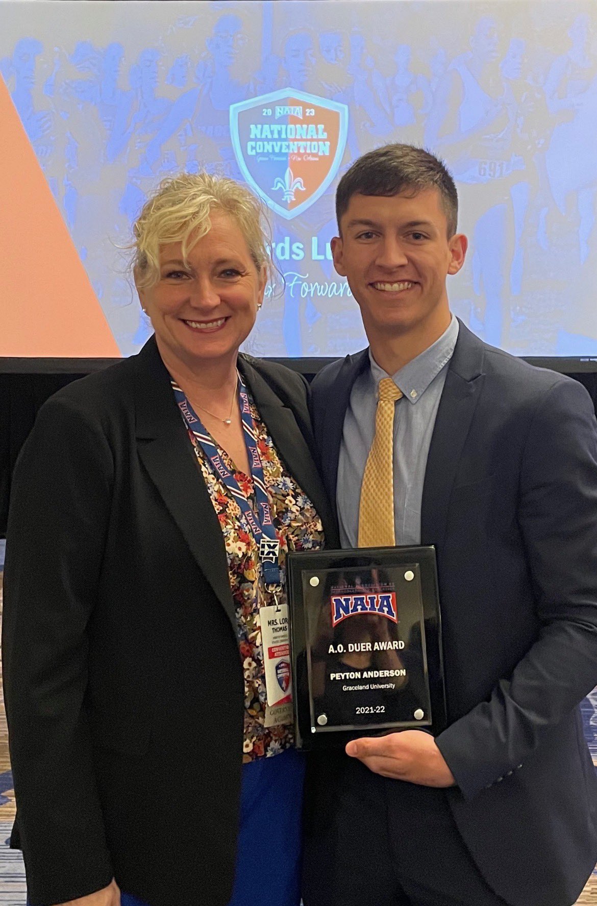 Anderson Wins Distinguished A.O. Duer Scholarship Award | Graceland